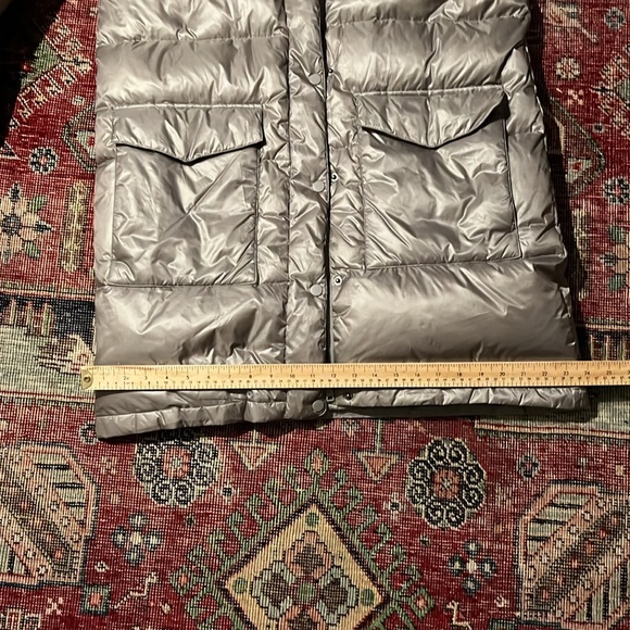 Simons metallic puffer parka - Picture 11 of 12